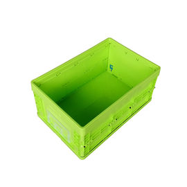 Récipients en plastique pliants de vert de taille standard/boîte en plastique pliable
