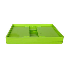 Récipients en plastique pliants de vert de taille standard/boîte en plastique pliable