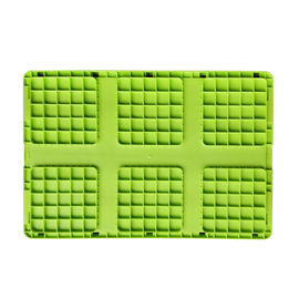 Récipients en plastique pliants de vert de taille standard/boîte en plastique pliable