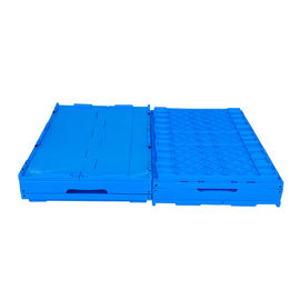 Caisses en plastique pliantes attachées de la Vierge pp de couvercles petites de faible puissance