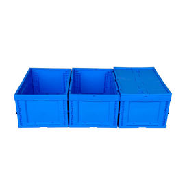 Capacité de chargement en plastique pliante de poubelles de stockage de polypropylène de logistique 30kgs