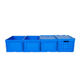 Capacité de chargement en plastique pliante de poubelles de stockage de polypropylène de logistique 30kgs
