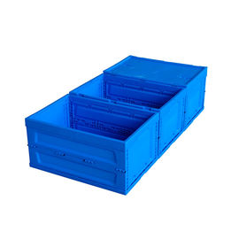 Capacité de chargement en plastique pliante de poubelles de stockage de polypropylène de logistique 30kgs