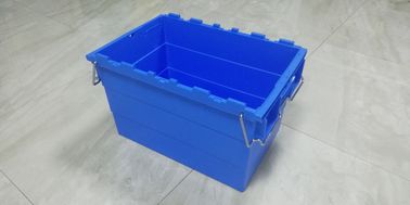 Plateaux 100% empilables d'emboîtement de la Vierge pp avec le transport de stockage de barres d'acier