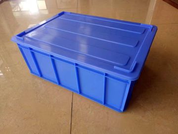 Personnalisation de empilement en plastique de couleur de stockage de transport d'option de couvercles de boîtes de Vierge