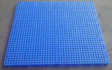 Mesh Floor Plastic Export Pallets reliant la capacité de chargement élevée de nettoyage facile