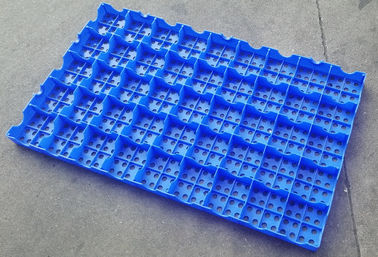 Mesh Floor Plastic Export Pallets reliant la capacité de chargement élevée de nettoyage facile