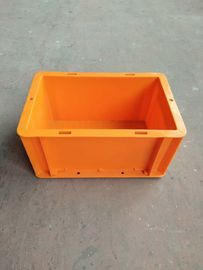 Euro orange de couleur empilant les conteneurs 300*200 millimètre/récipients d'entreposage en plastique empilables