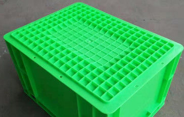 L'euro couleur en plastique de empilement écologique de Vierge des conteneurs 400*300 millimètre a adapté aux besoins du client