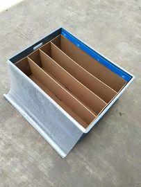 L'euro de volume en vrac d'industrie de l'automobile empilant la couleur en plastique de Vierge des conteneurs 1000*400*290 millimètre a adapté aux besoins du client