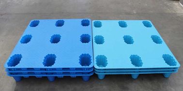 Résistance à l'impact neuf palettes en plastique des palettes 1200*800 millimètre de soufflage de corps creux du pied 4T euro