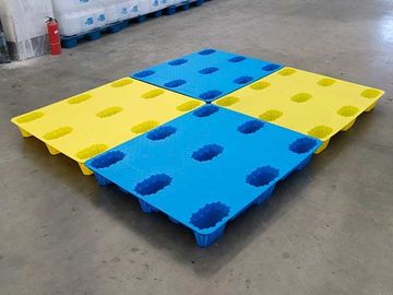 Résistance à l'impact neuf palettes en plastique des palettes 1200*800 millimètre de soufflage de corps creux du pied 4T euro