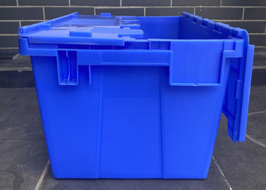 Récipients d'entreposage en plastique de transport du couvercle 35kg 310mm de pp
