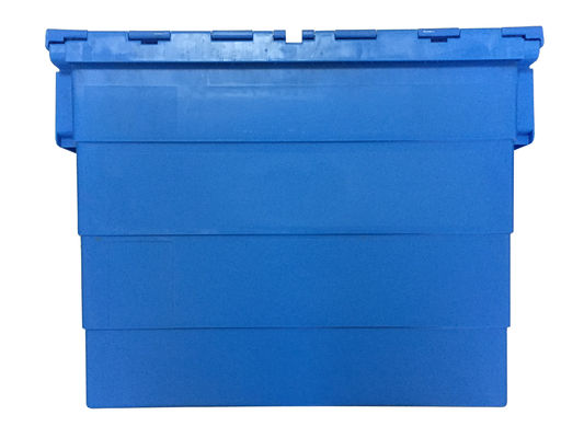 boîte de rangement attachée en plastique de chiffre d'affaires de conteneurs du couvercle 225kgs