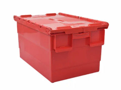 Emboîtement fait sur commande Tote Boxes With Attached Lids de stockage