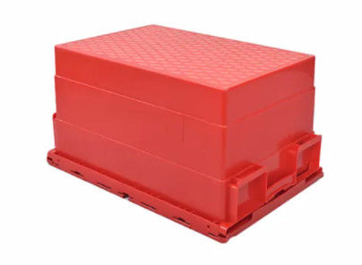 Emboîtement fait sur commande Tote Boxes With Attached Lids de stockage