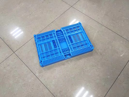 Poubelles de panier de transport de nourriture fraîche de caisses en plastique de fruits et légumes d'empilement vertical avec des trous