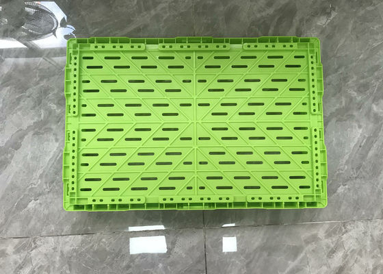 Caisses en plastique de fruits et légumes de polyéthylène pour la coutume de expédition de couleur