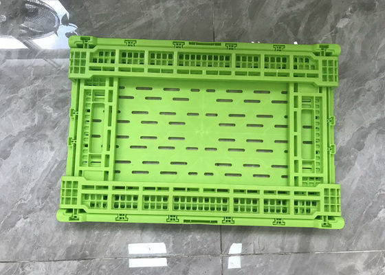 Caisses en plastique de fruits et légumes de polyéthylène pour la coutume de expédition de couleur
