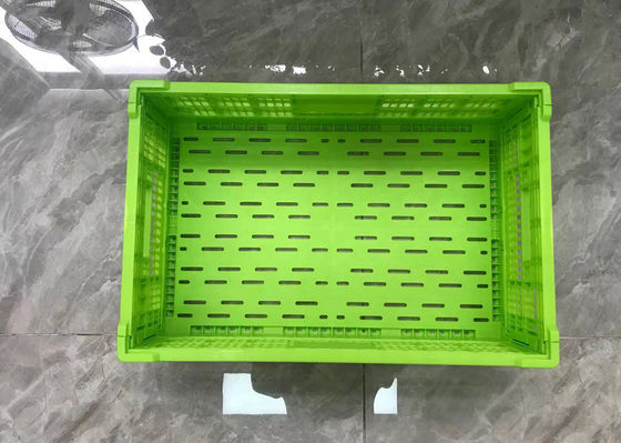 Caisses en plastique empilables de fruits et légumes de taille multi de pp