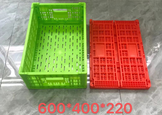 Caisse en plastique de panier de transport de légume fruit de stockage pour le supermarché