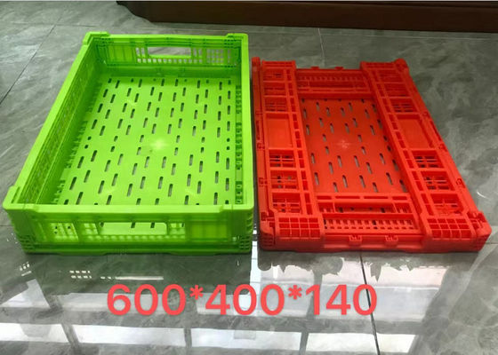 Caisse en plastique de panier de transport de légume fruit de stockage pour le supermarché