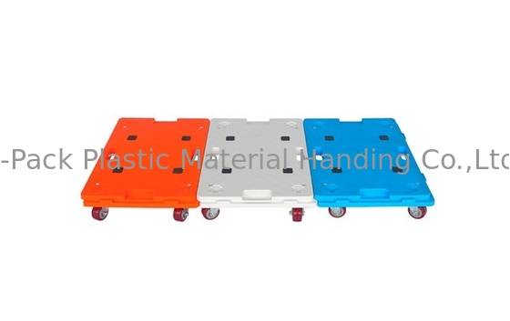 150kgs chargeant le chariot mobile en plastique de fonction multi 3 pouces de roues d'unité centrale