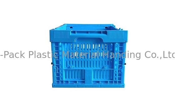 Caisses en plastique 400*300mm bleues de petite taille de fruits et légumes