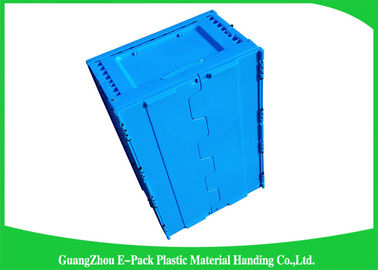 Virgin PP Plastic Folding Crate , Collapsible Plastic Storage Bins ForTransport Turnover Storage