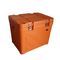 Orange Non - Toxic Plastic Insulated Cool Box , 110L Picnic Cold Storage Box